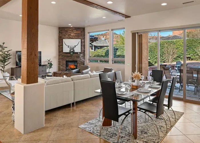 Your Personal Wellness Oasis With Red Rock Views, Private Sauna And Nearby Trails *