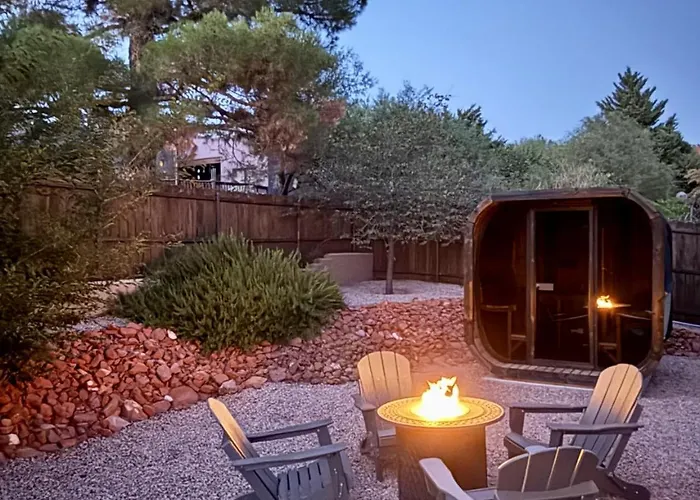 Your Personal Wellness Oasis With Red Rock Views, Private Sauna And Nearby Trails Holiday home Sedona